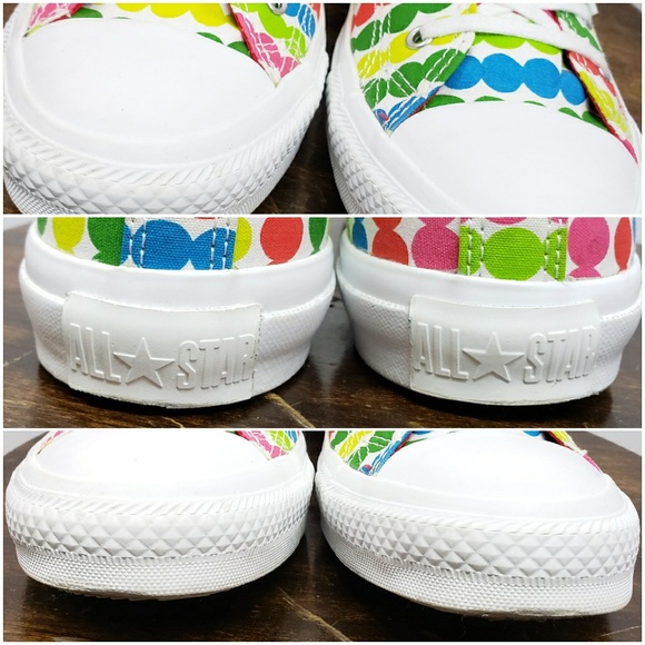 SOLD Converse Marimekko Polka Dot Sneakers 8 - Picture 5 of 8